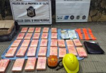 Orán: Chocaron, les incautaron 32 kilos de cocaína, la recuperaron, volvieron a colisionar y están detenidos