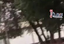 Un rayo cayó a metros de un abuelo que vendia bollos en la plaza de Rosario de Lerma y terminó internado del susto