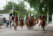 R° de la Frontera se convirtió en el Centro de la Unión de los pueblos del Norte con una Cabalgata Histórica
