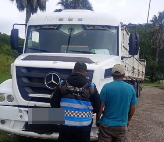 La Policía Vial secuestro un camión robado en Jujuy