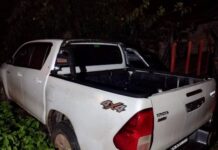 Recuperan en Orán una camioneta robada en un asalto en Colonia Santa Rosa