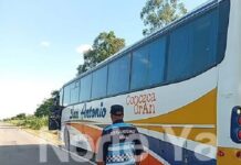 Chofer de colectivo manejaba ebrio en Orán e intentó coimear a la policía