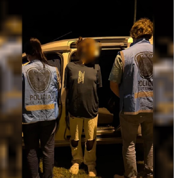 detenida en JV Gonzalez