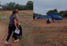 Evacuaron en helicóptero a la directora de una escuela ubicada a 100 km de Tartagal porque la mordio un murciélago