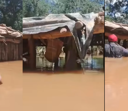 Así está la vivienda de la familia Santillán en Rivadavia