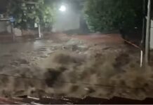 Otra vez Metan quedo bajo el agua