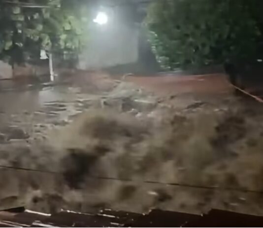 Otra vez Metan quedo bajo el agua