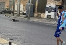 Video: así murió degollado el motociclista que chocó contra una soga en Quilmes Oeste