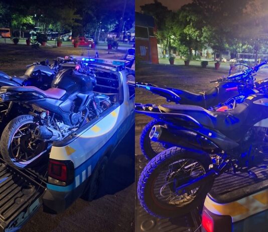 4 motos secuestradas mientras sus conductores hacían “Willy” y picadas en Villa Las Rosas