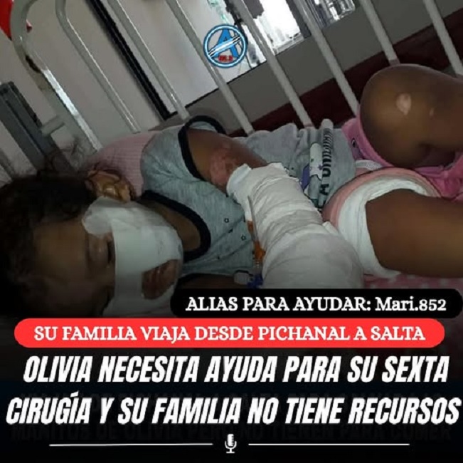 olivia necesita ayuda