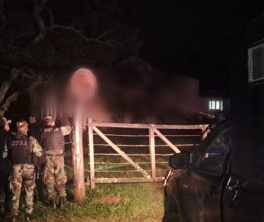 Lo enganchó la Policía en la Caldera cuando había terminado de faenar una vaca robada