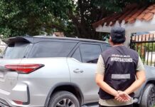 Encuentran en un taller del B° Hernando de Lerma una Toyota SW4 robada Buenos Aires