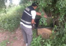 La Policía encontró en un descampado elementos robados de una iglesia en González