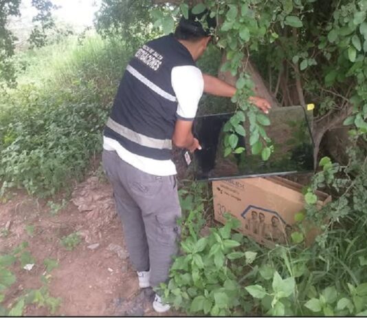 La Policía encontró en un descampado elementos robados de una iglesia en González