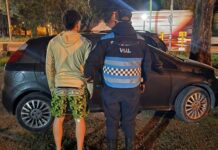 La Policía secuestra en la Circunvalación Oeste un auto robado en Buenos aires