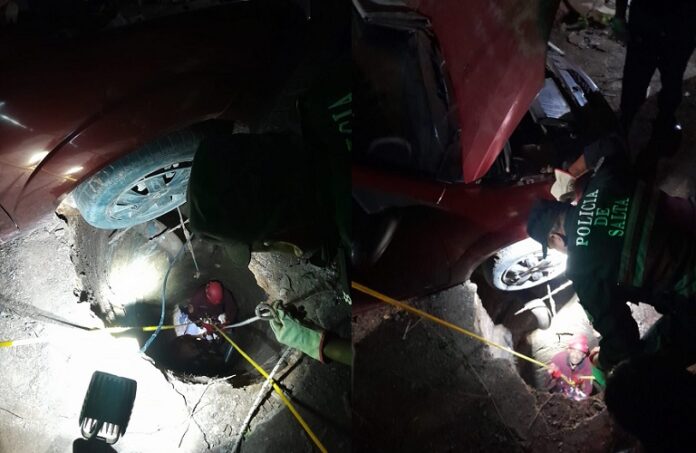 cayo en un pozo ciego