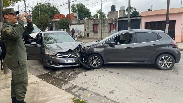 choque en la avendia samson