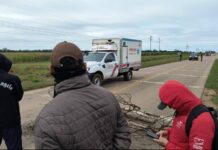 Piqueteros cortan la ruta 34 a la altura de General Mosconi