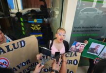 Familiares de gendarmes protestan en Orán por la falta de atención médica de la obra social