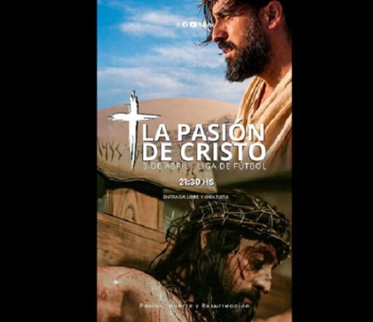 La Pasión de Cristo llega esta noche a las 21:30 hs en la Cancha de La Liga en Rosario de la Frontera