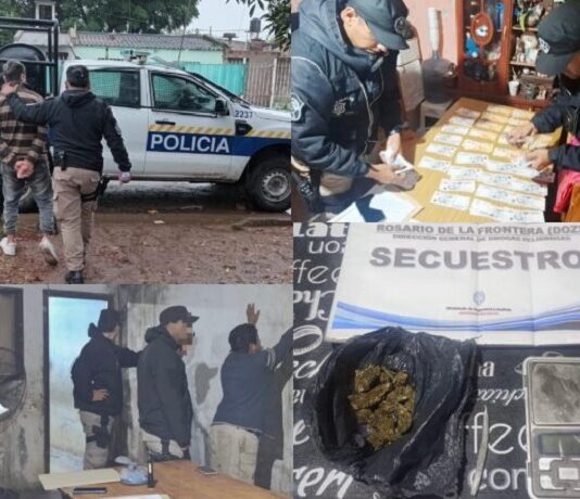 Detienen en R° de la Frontera a 4 delincuentes que cometieron un millonario robo