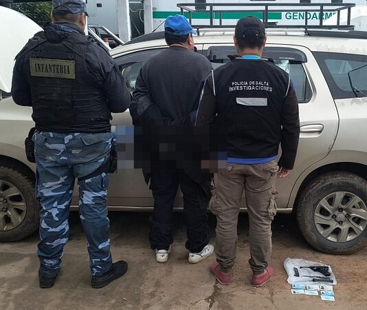 Falso pasajero contrato un remis para ir a Orán y se robó el auto: lo detuvieron en la ruta 34 en R° de la Frontera