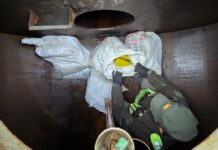 En Aguaray pararon a un camión tanque boliviano con más de 112 kilos de cocaína