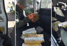 Salió de Pichanal en su Amarok y lo pararon en Santiago con 14 kilos de cocaína