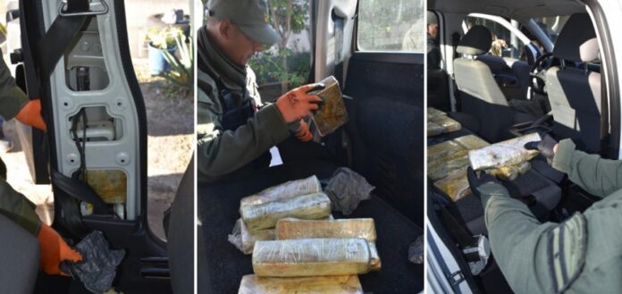 14 kilos de cocaina