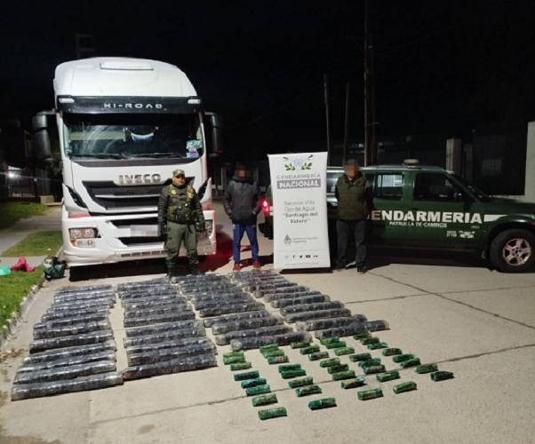 155 kilos de coca