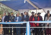 Rosario de la Frontera vivió una emotiva jornada patriótica en la Plaza Independencia