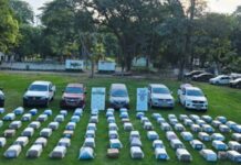 Desbaratan en Salta una banda y secuestran 92.030 paquetes de cigarrillos, 811 kilos de coca y 7 vehículos