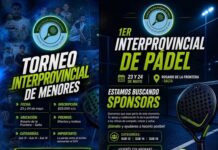 Rosario de la Frontera se prepara para vivir el 1° interprovincial de pádel de menores