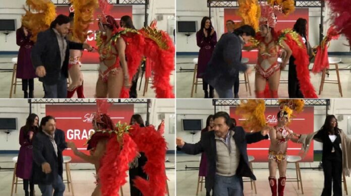 Saenz bailando zamba