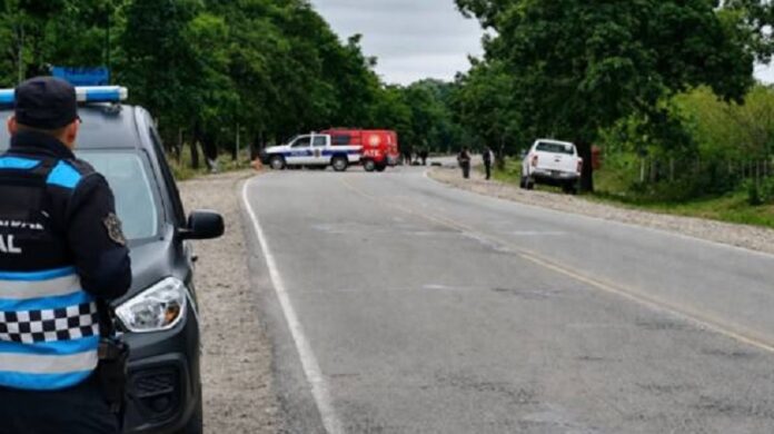 accidente en campo santo