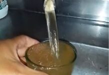 El agua de la canilla no sale tan clara en Coronel Olleros