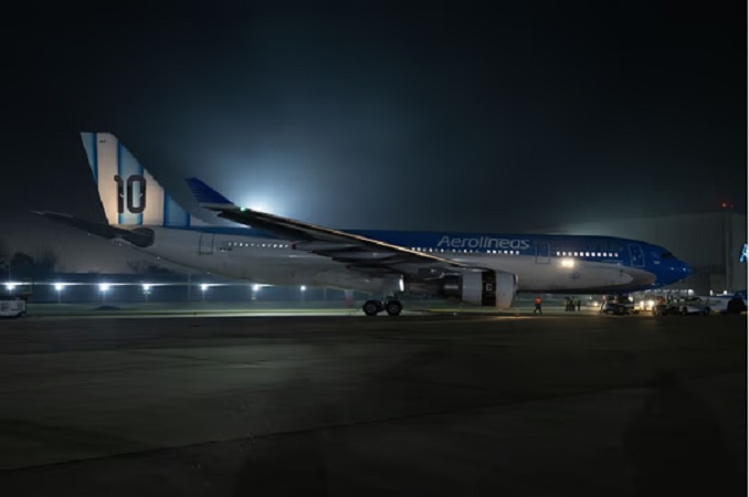 avion de la seleccion
