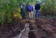 Por una conexión clandestina, el agua de las casas tenía mojarras en El Galpón
