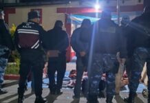 Cuatreros: detienen a 4 sujetos en una camioneta en la que transportaban a un animal recientemente faenado en Metan
