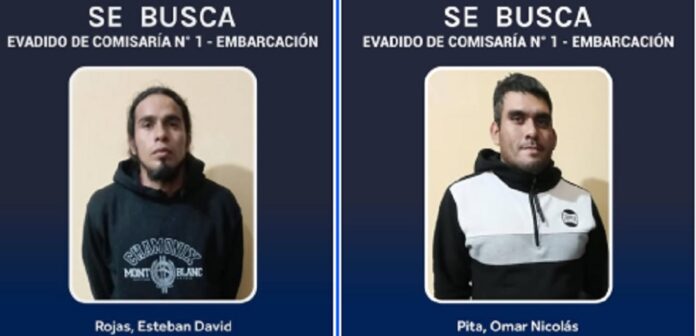 fugados de embarcacion