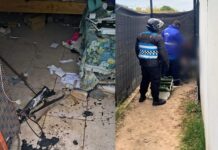 Una estufa eléctrica causo un incendio en una vivienda en Cerrillos