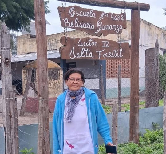 maestra jubilada salta forestal
