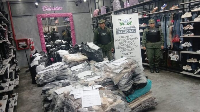 mercaderia secuestrada en salta