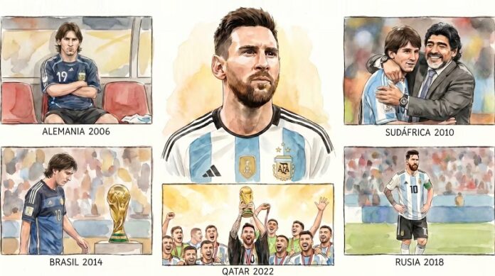 messi 6 mundiales