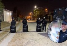 La expareja del policía muerto confirmó que fue atacada tras negarse a retomar la relación