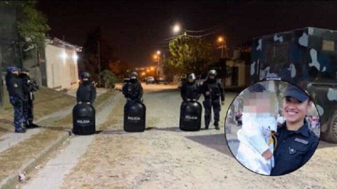 policia herida en barrio penitenciario