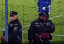La justicia investiga de oficio al policía que “escupió” a hinchas del lobo jujeño