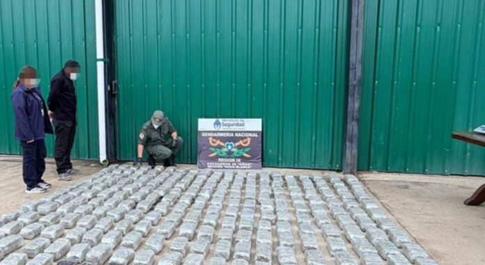 268 kilos de marihuana