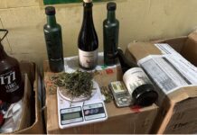 Allanaron una vivienda en la que fabricaban y vendían “Fernnabis”, una bebida a base de fernet con cannabis: dos detenidos