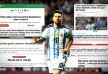 “Messi mete miedo”: la reacción de los diarios internacionales tras el último amistoso de Argentina